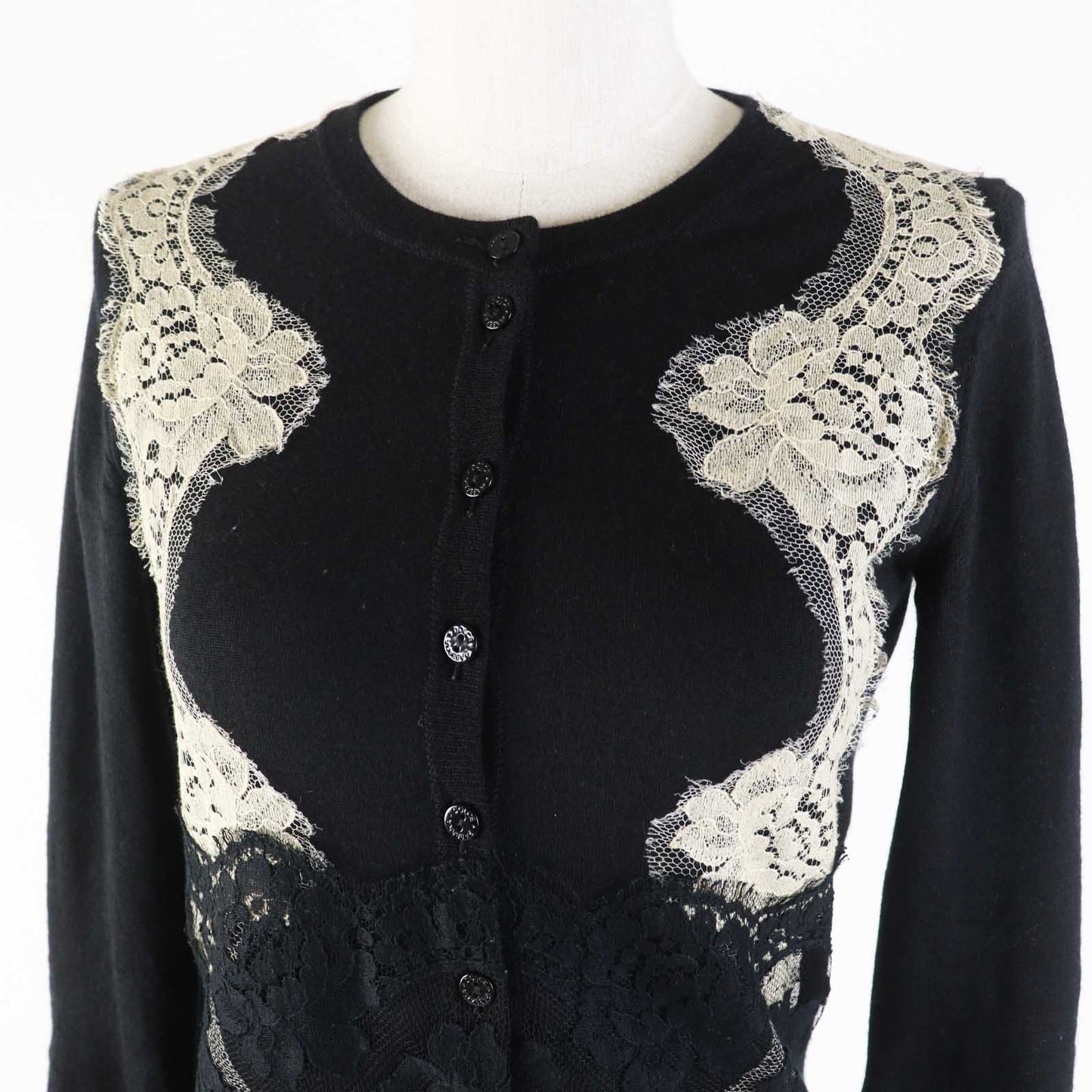 DOLCE & GABBANA Cardigan Made in Italy Circa 2004–2008 Pre-Owned, 100% Authentic