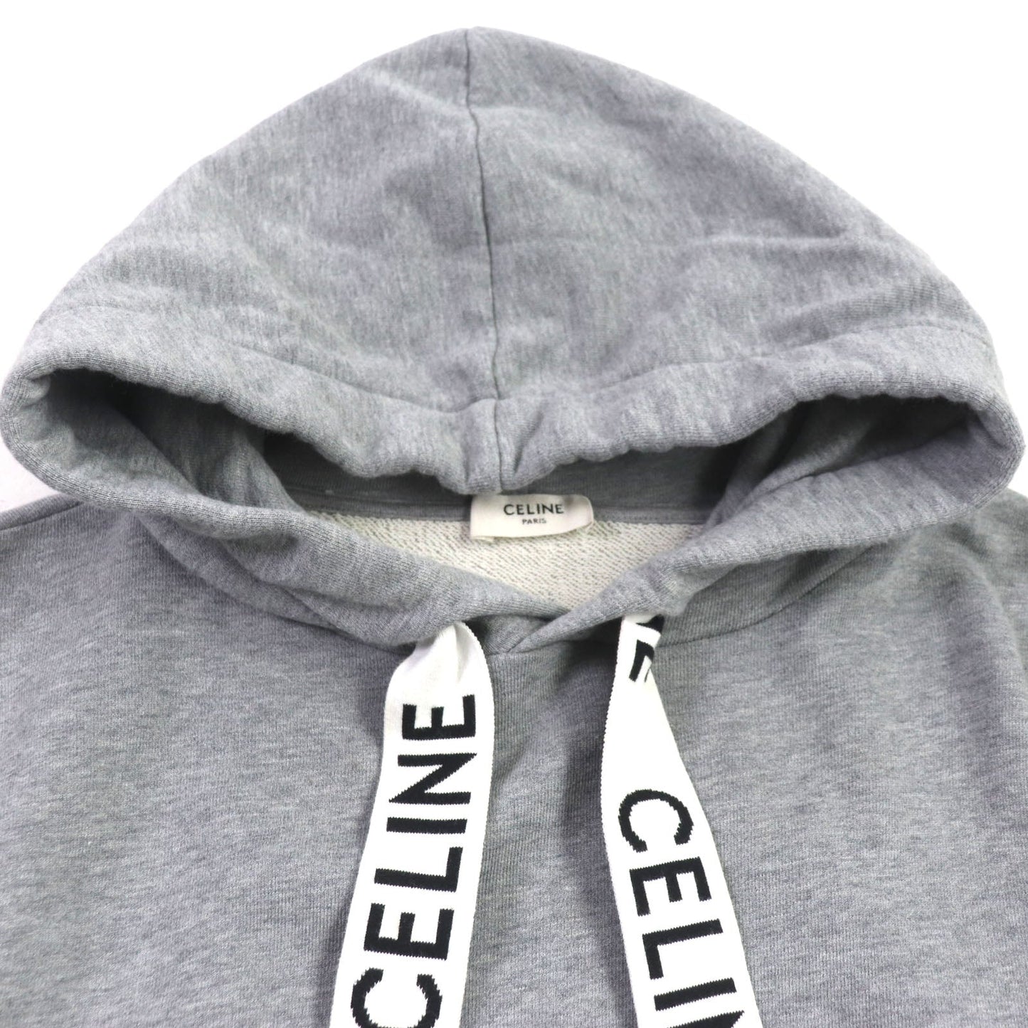 CELINE – Logo Drawstring Hoodie –– Hedi Slimane – 2023 – 100% Authentic Pre-Owned✨ Excellent Used Condition