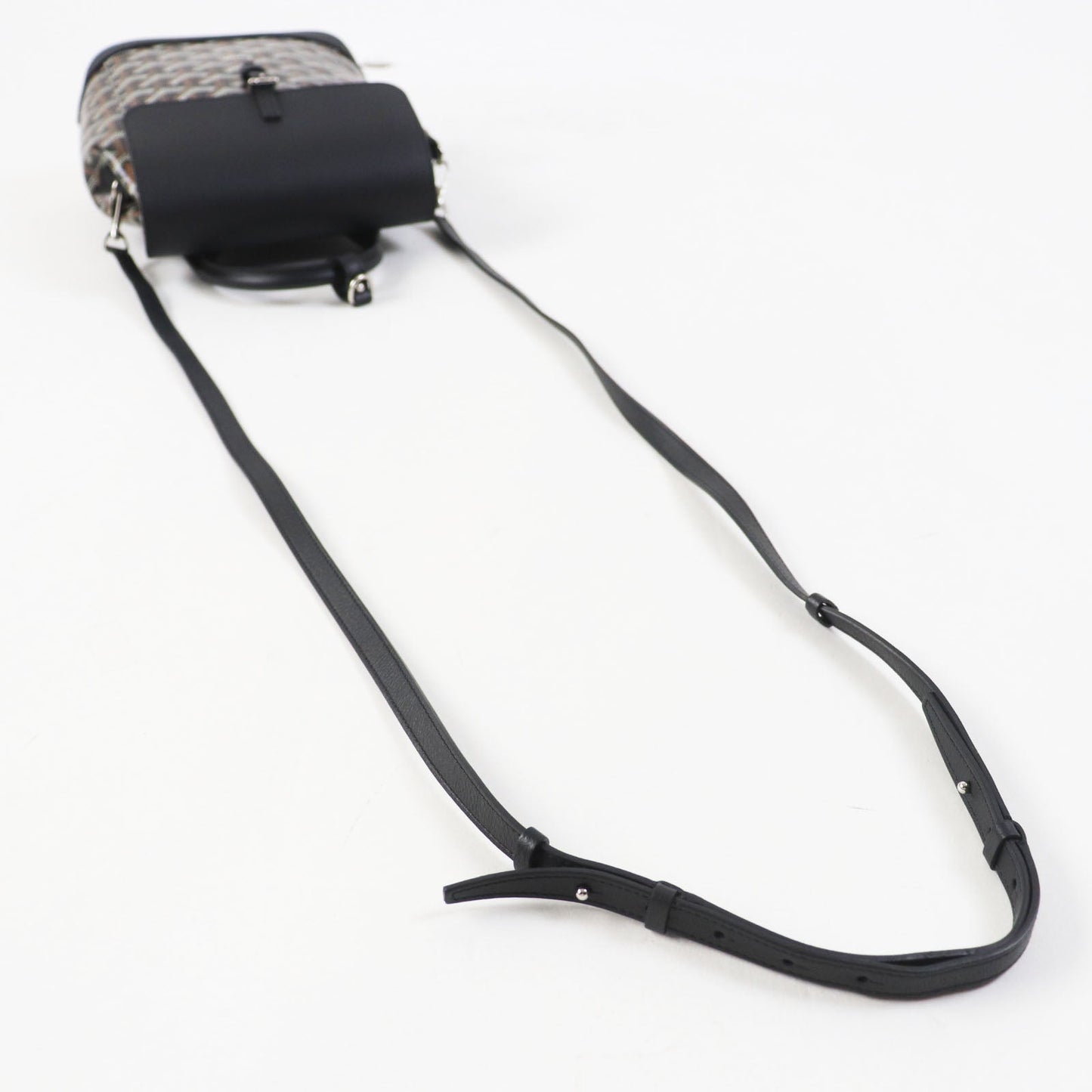 GOYARD yr 2020 -Alpin Mini Backpack in Black Goyardine Canvas & Leather – 100% Authentic Pre-Owned Like new / excellent condition