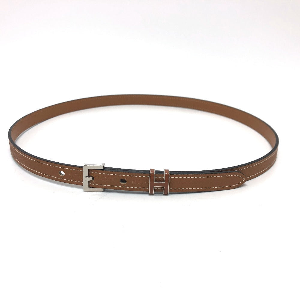 HERMÈS – “Pop H” Belt 15 Epsom Leather Brown Size 80 Introduced 2010 Inspired by Philippe Mouquet – 100% Authentic Pre-Owned Near Mint✨