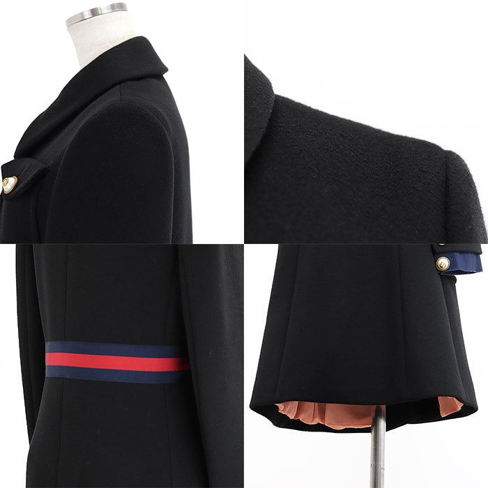 GUCCI – Wool Belted Coat – by Alessandro Michele – 2018 – 100% Authentic ✨Very Good Pre-Owned
