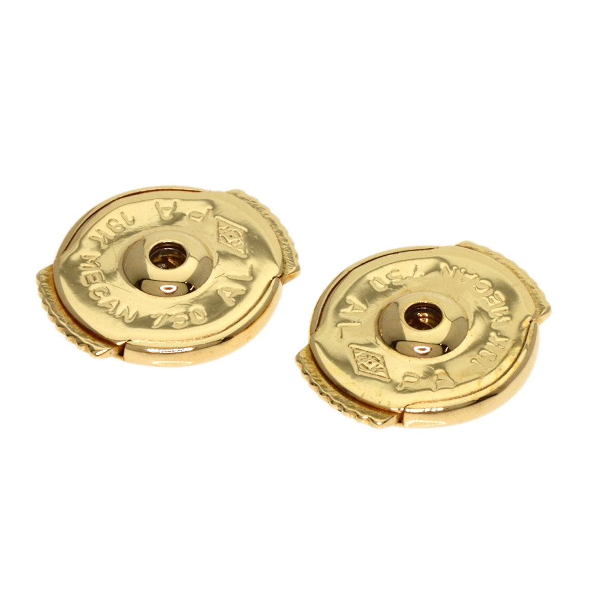 VAN CLEEF & ARPELS Sweet Alhambra Onyx Pierced Earrings 18K Yellow Gold 100% Authentic Pre-Owned Rank✨ Excellent