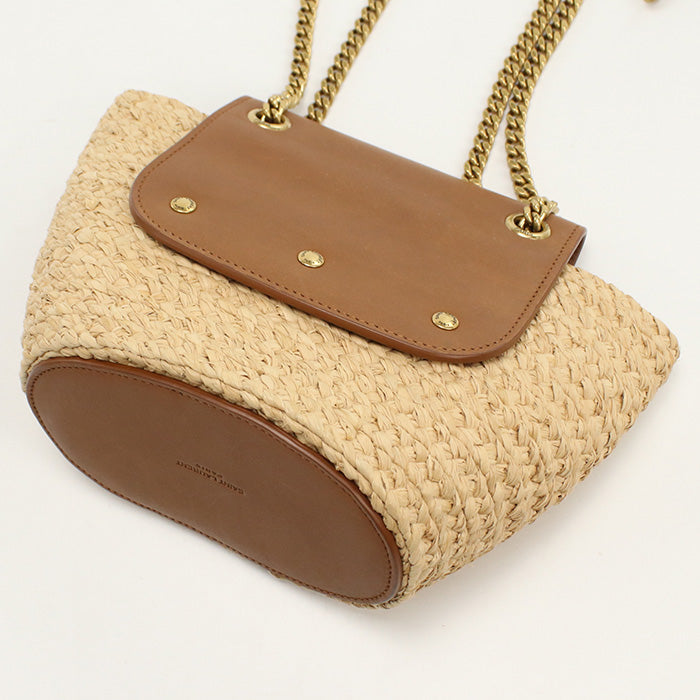 SAINT LAURENT Manon Mini Basket by Anthony Vaccarello – 100% Authentic Pre-Owned ✨
