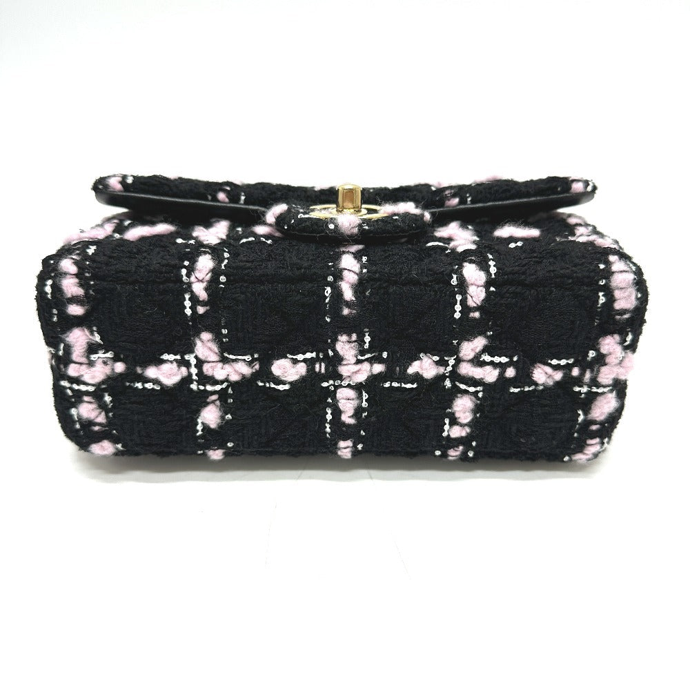CHANEL – Classic Mini Matelassée otweed by Karl Lagerfeld Era 100% Authentic Pre-Owned NS Rank ✨Unused exhibit ✨