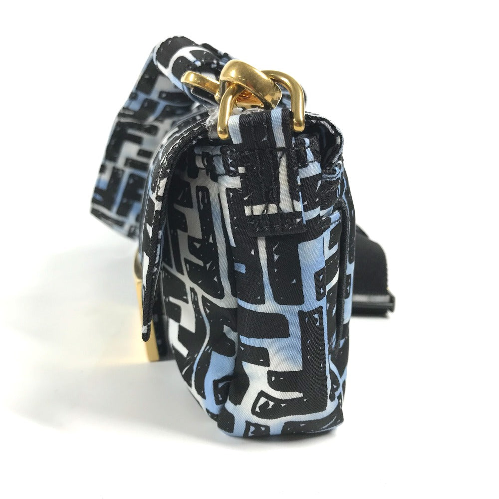 FENDI – Zucca Baguette Mini Joshua Vides Collaboration – 2020 – 100% Authentic Pre-Owned ✨Near New