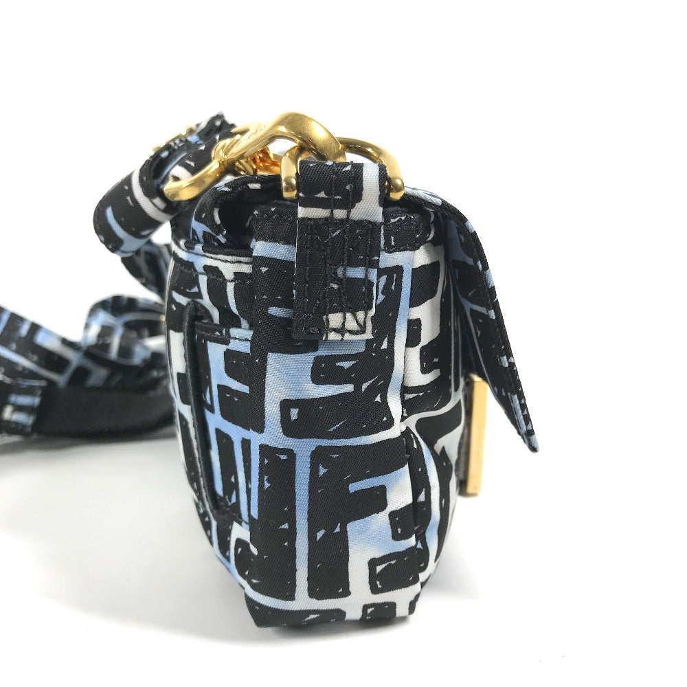 FENDI – Zucca Baguette Mini Joshua Vides Collaboration – 2020 – 100% Authentic Pre-Owned ✨Near New