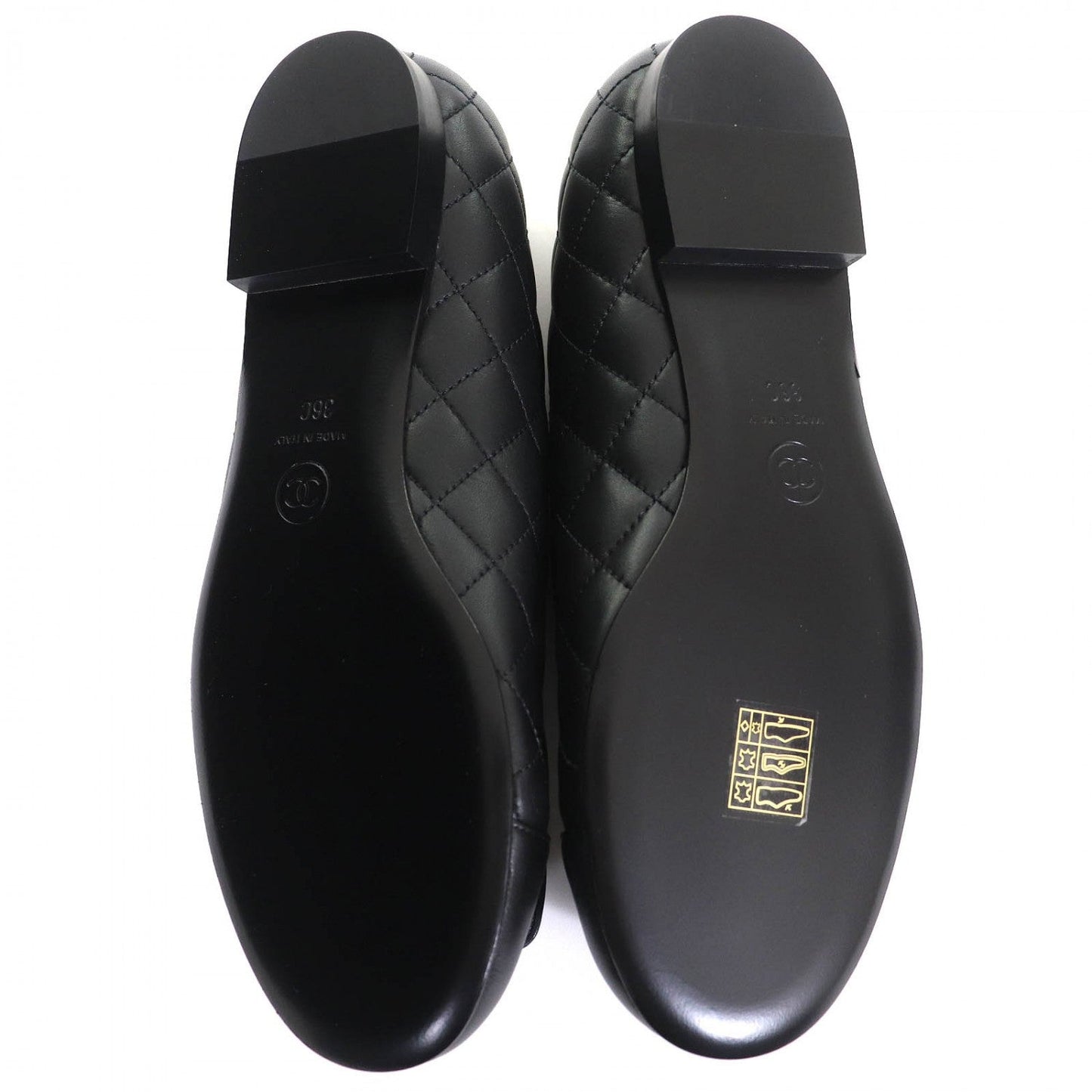 CHANEL Ballerinas Black Leather – Size 36 – Fall/Winter 2024 (Boutique) collection from CHANEL. – 100% Authentic Pre-Owned Fall/Winter 2024 S Rank ✨Like New✨