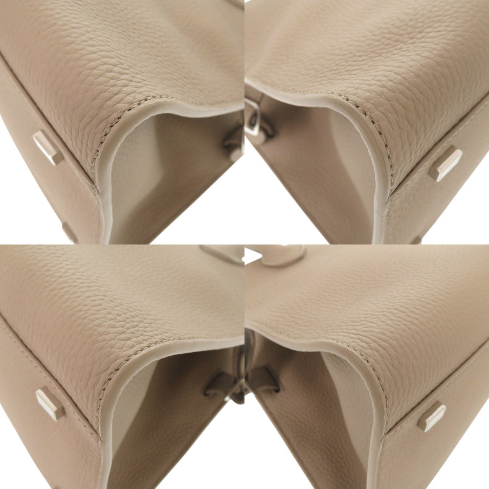 THE ROW – Handbag – Soft Margaux 10 – Dark Taupe – 2-Way – Mary-Kate & Ashley Olsen – Current Collection (2024–2025) – 100% Authentic Pre-Owned ✨