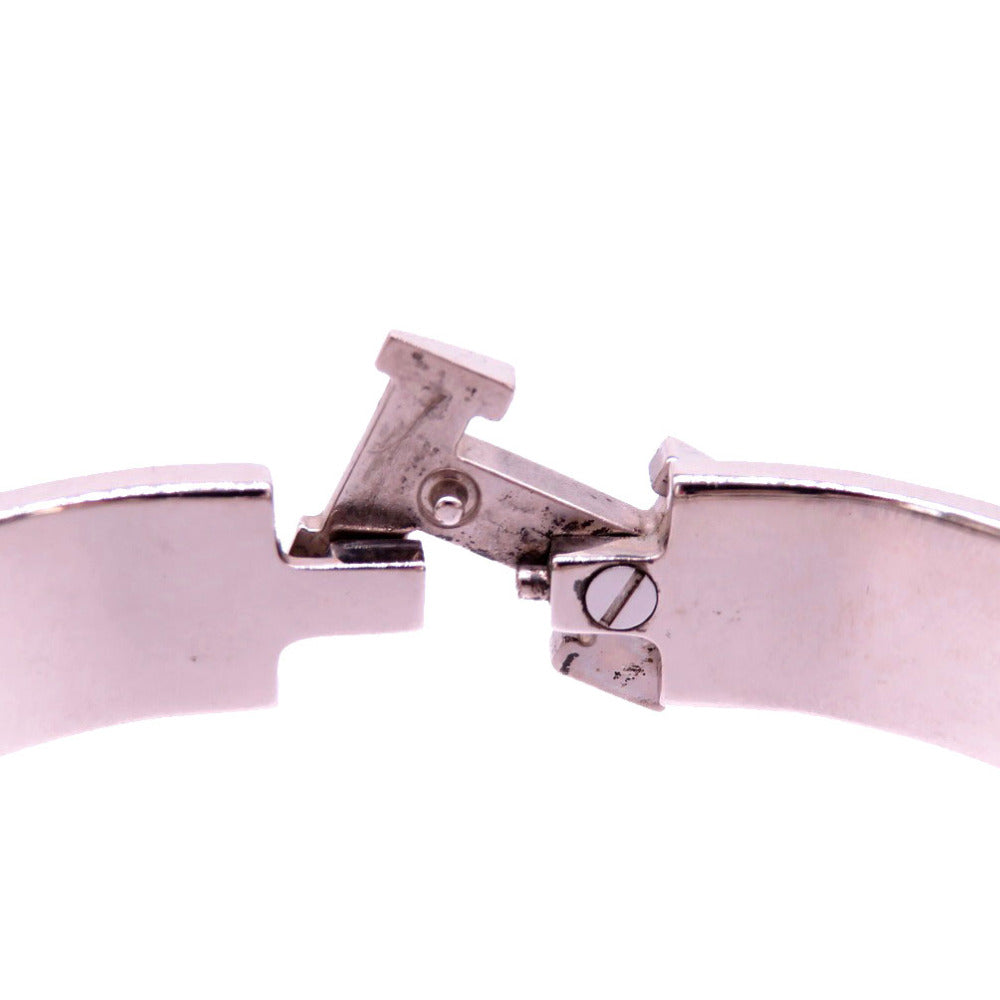 Hermès Clic Clac H Bracelet PM in Pink Enamel with Palladium-Plated Hardware
100% Authentic (Genuine) – ✨Excellent Pre-Owned