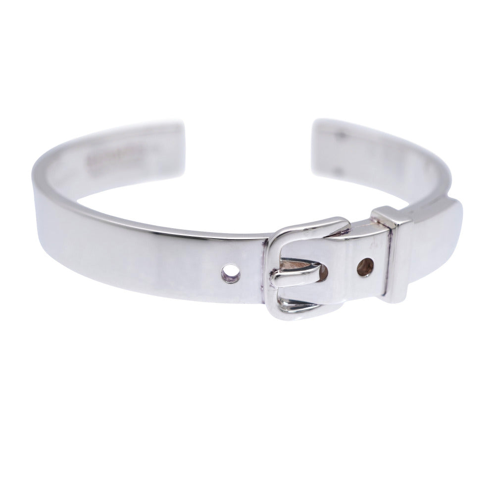 Hermès Boucle Cellier Bangle in Silver925 – Designed by Pierre Hardy, 2010s, 100% Authentic Pre-Owned✨ Excellent/Like-New