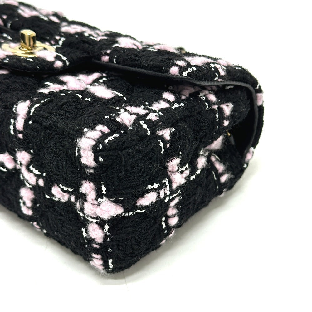 CHANEL – Classic Mini Matelassée otweed by Karl Lagerfeld Era 100% Authentic Pre-Owned NS Rank ✨Unused exhibit ✨