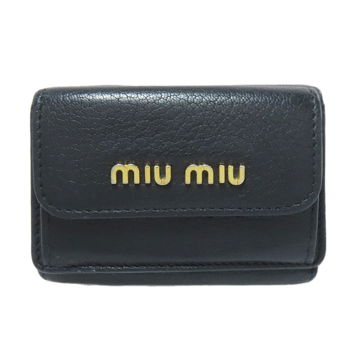 MIU MIU Bifold Wallet Miuccia Prada – 2019 – 100% Authentic AB Rank ✨ Excellent pre owned condition