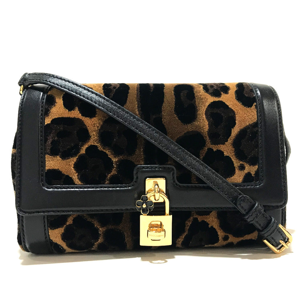 DOLCE & GABBANA – Leopard Flower Rock Metal by Domenico Dolce & Stefano Gabbana – 2010s –– 100% Authentic Pre-Owned