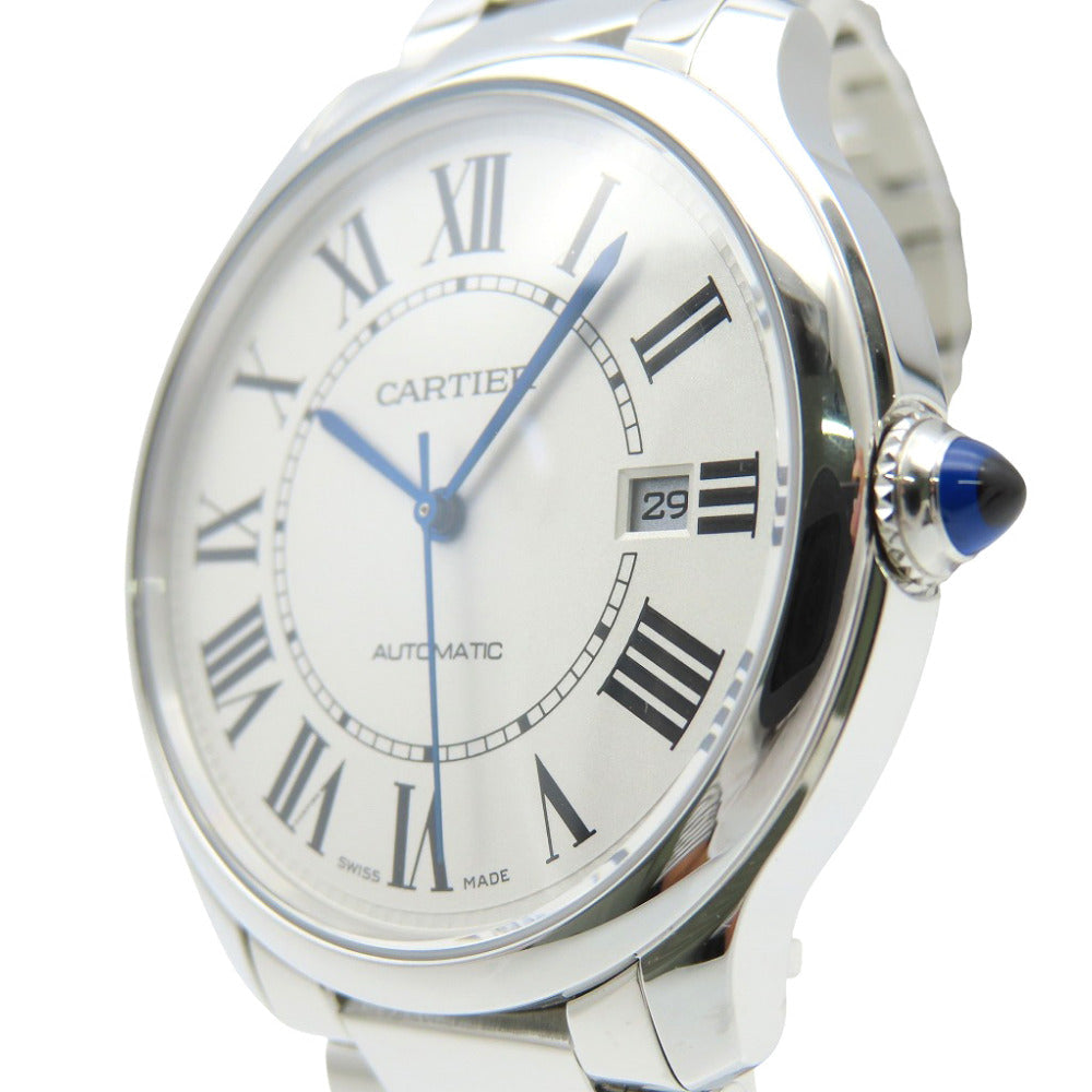Cartier Ronde Must Silver Dial Mechanical Automatic Switzerland 100% Authentic Pre-Owned ✨