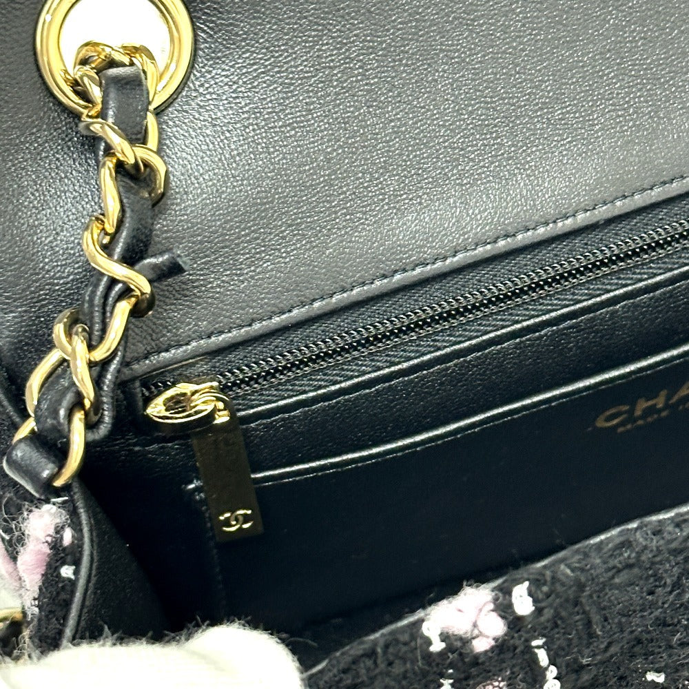 CHANEL – Classic Mini Matelassée otweed by Karl Lagerfeld Era 100% Authentic Pre-Owned NS Rank ✨Unused exhibit ✨