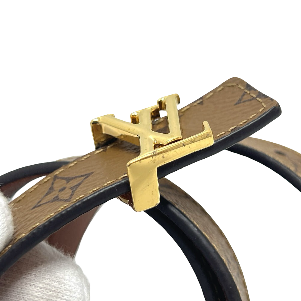 LOUIS VUITTON Belt LV Iconic 20mm Monogram Canvas Brown Women’s 100% Authentic ✨Excellent Pre-Owned Condition