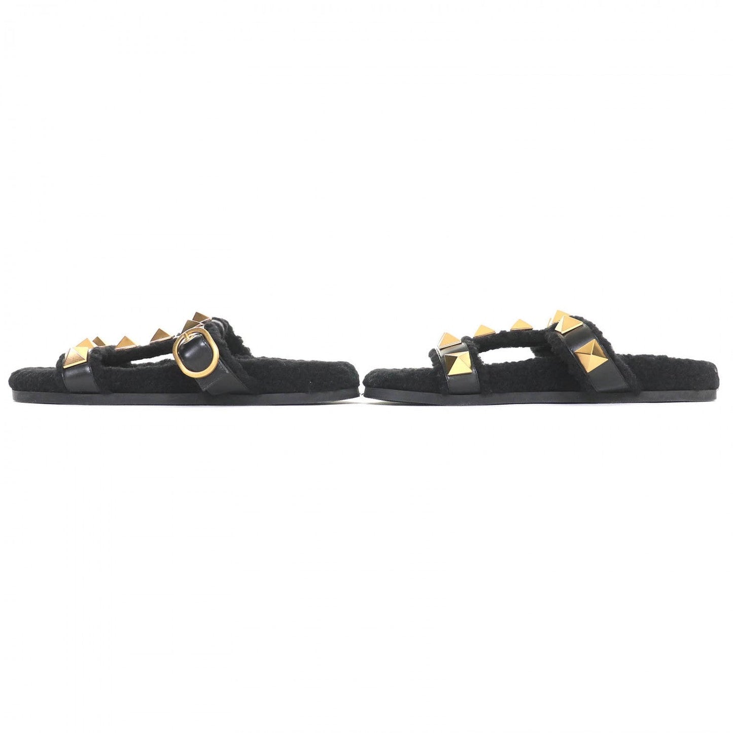 VALENTINO GARAVANI – Sandals – Leather Black – Pierpaolo Piccioli – 2021 – Size 39 – 100% Authentic SA Rank ✨ Excellent Pre-Owned