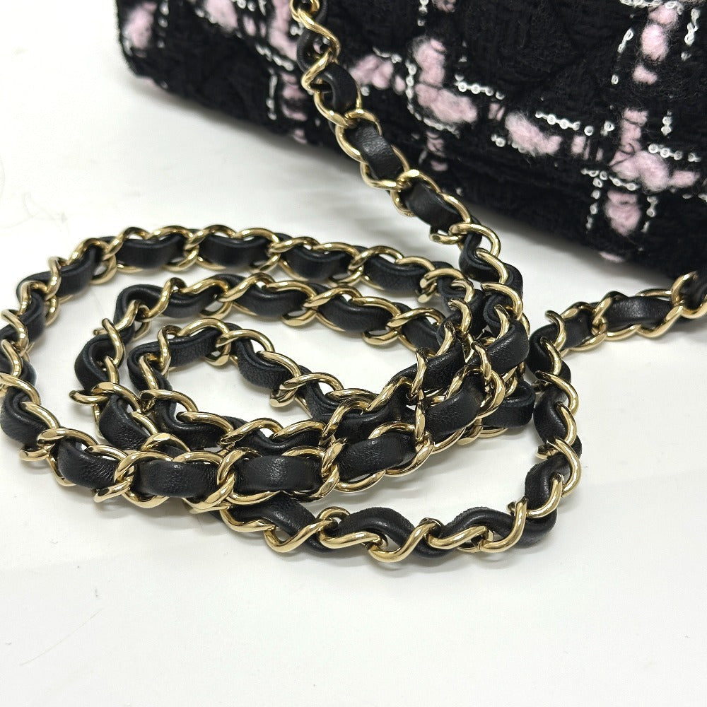 CHANEL – Classic Mini Matelassée otweed by Karl Lagerfeld Era 100% Authentic Pre-Owned NS Rank ✨Unused exhibit ✨