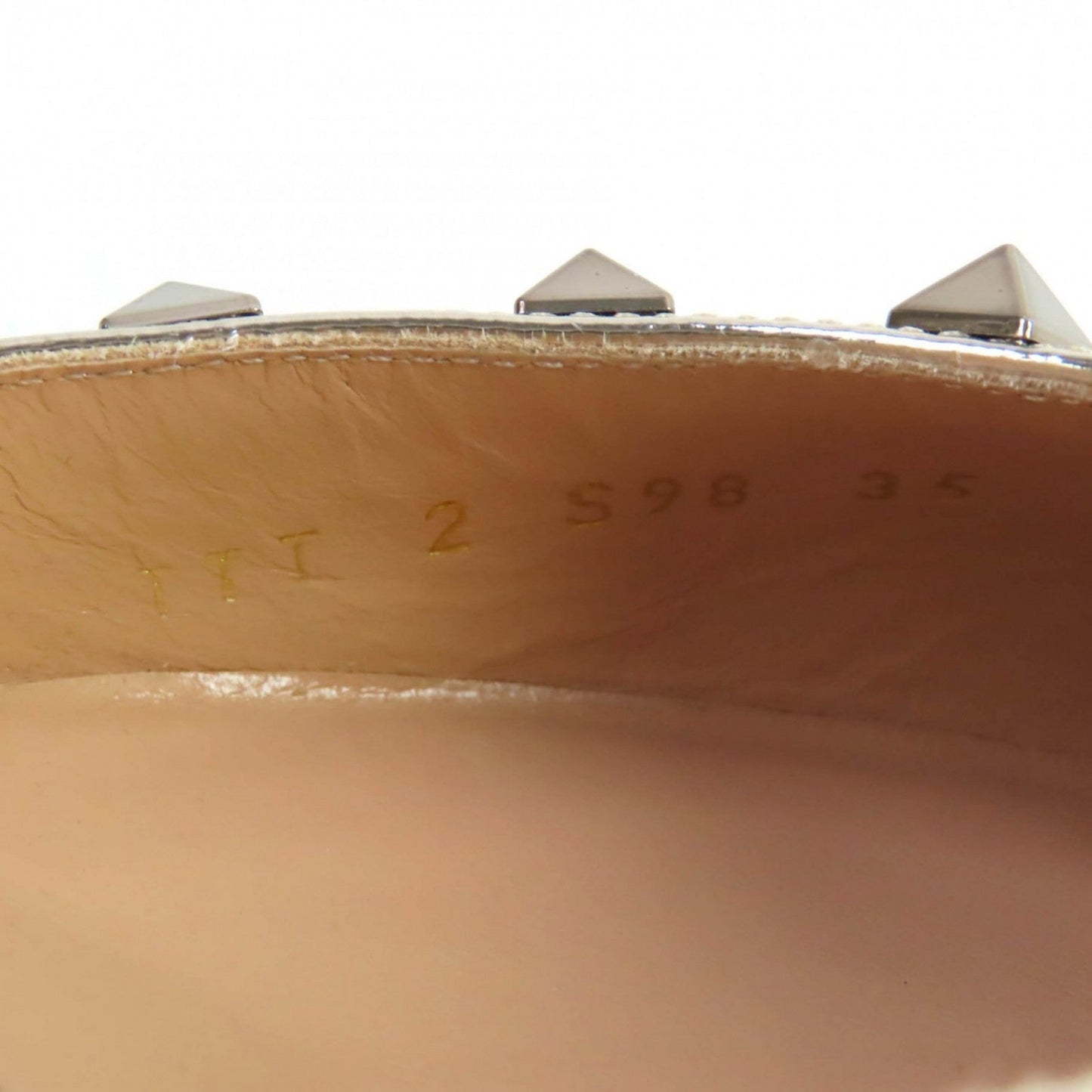 Valentino Garavani Pumps Size 35 Bronze leather with signature stud accent