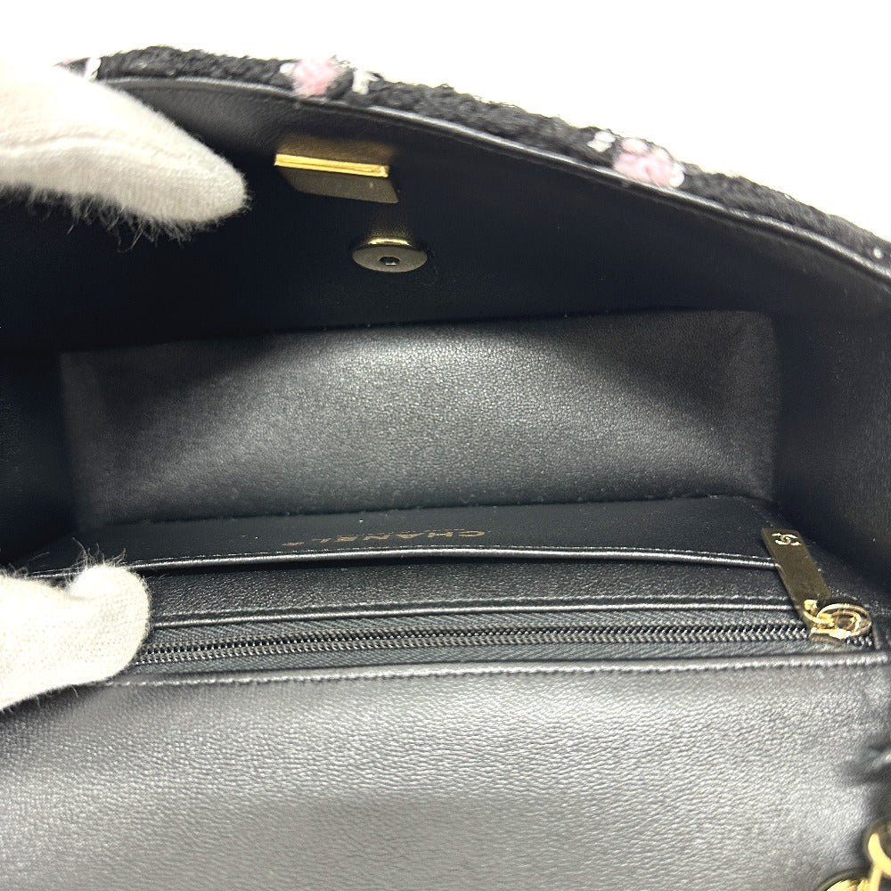 CHANEL – Classic Mini Matelassée otweed by Karl Lagerfeld Era 100% Authentic Pre-Owned NS Rank ✨Unused exhibit ✨