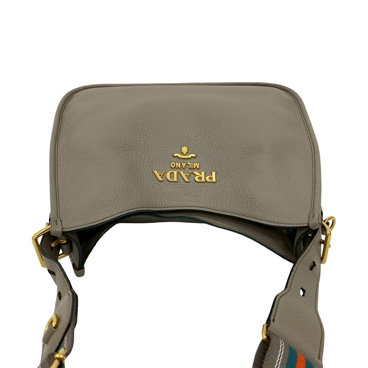 PRADA Logo Metal by Miuccia Prada โ Early 2010s 100% Authentic Pre-Owned โจ