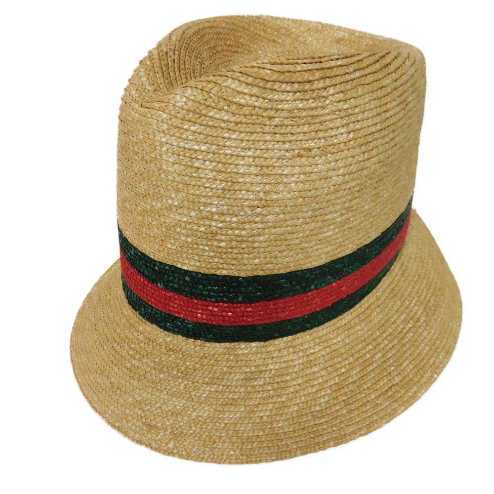 Gucci Woven Straw Hat (Shelley Green-Red) – Size M (22.4”)
Designer: Alessandro Michele
Year: 2018 100% authentic Pre owned/Unused✨