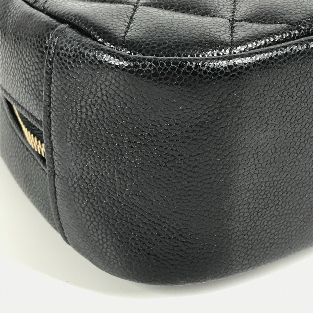 CHANEL – Pouch – CC COCO Mark Logo Matelassée– Karl Lagerfeld Era – Approx. 2018–2019 – 100% Authentic Pre-Owned SA Rank ✨ Excellent