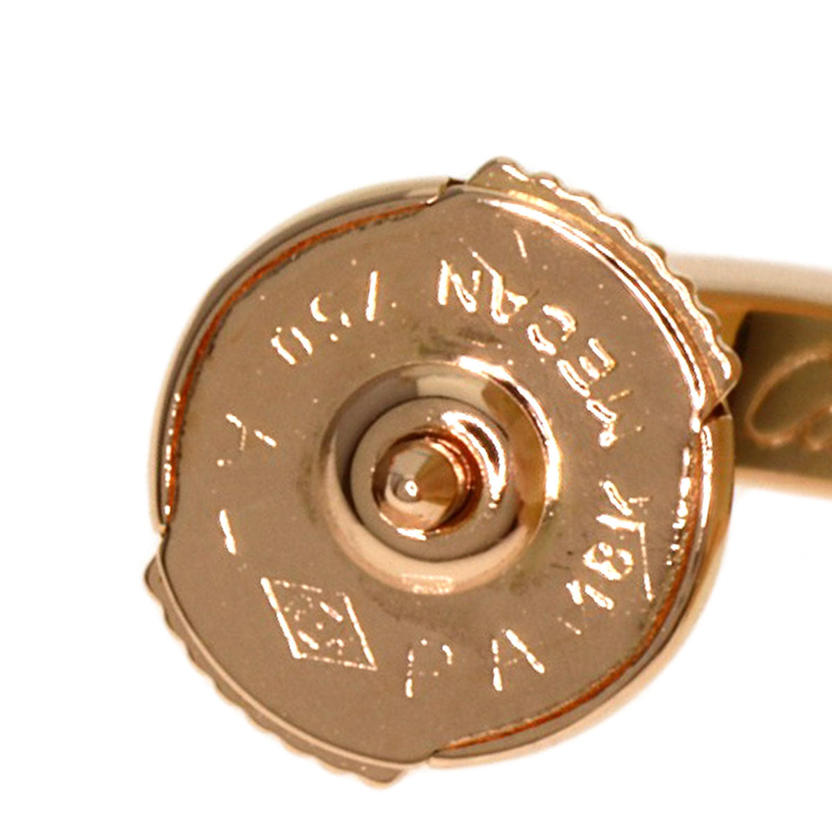 CARTIER – Mini Love Pierced Earrings 18K Pink Gold