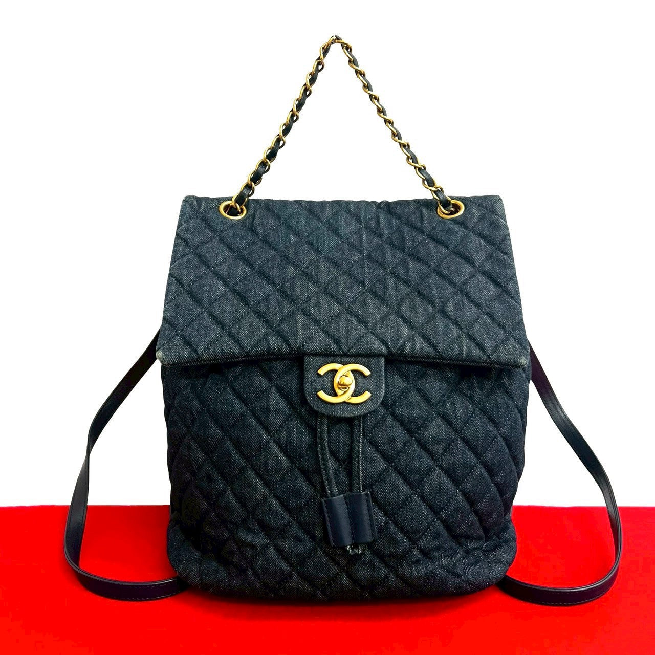 CHANEL – Backpack – Matelassée COCO Mark– Karl Lagerfeld – 2016 – 100% Authentic Pre-Owned✨ AB Rank Very Good