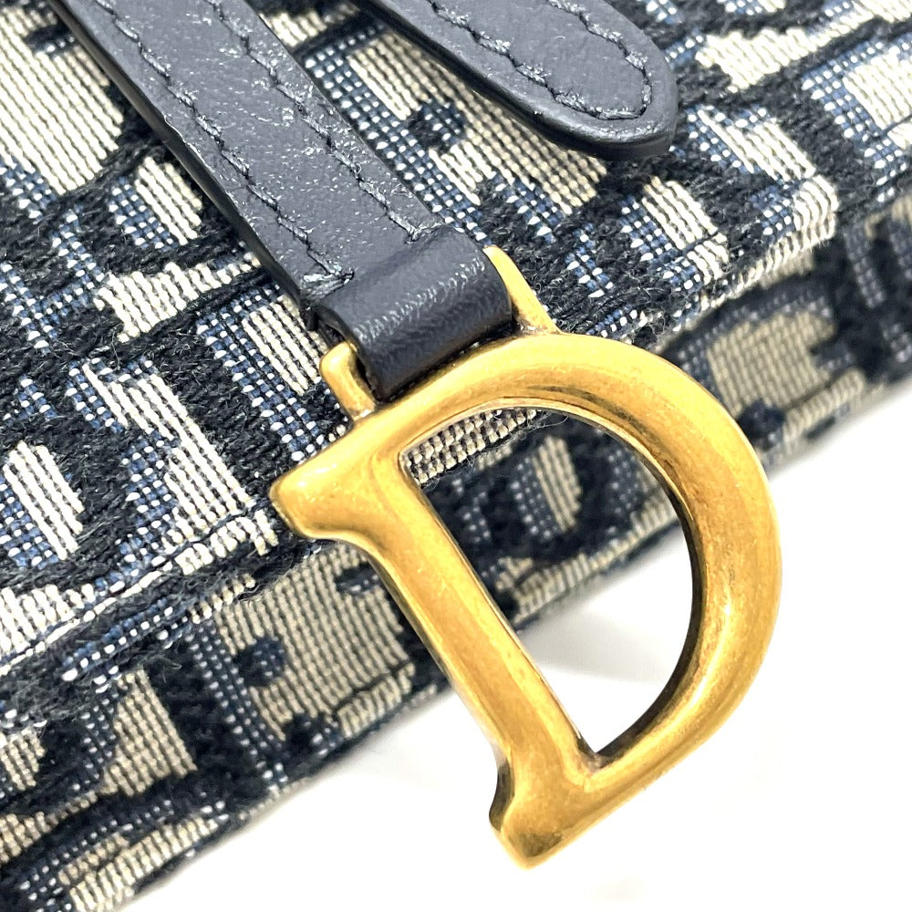 Dior Oblique Trotter Saddle Belt Pouch by John Galliano Era Early 2000s 100% Authentic ✨ Pre-Owned Near-New Condition