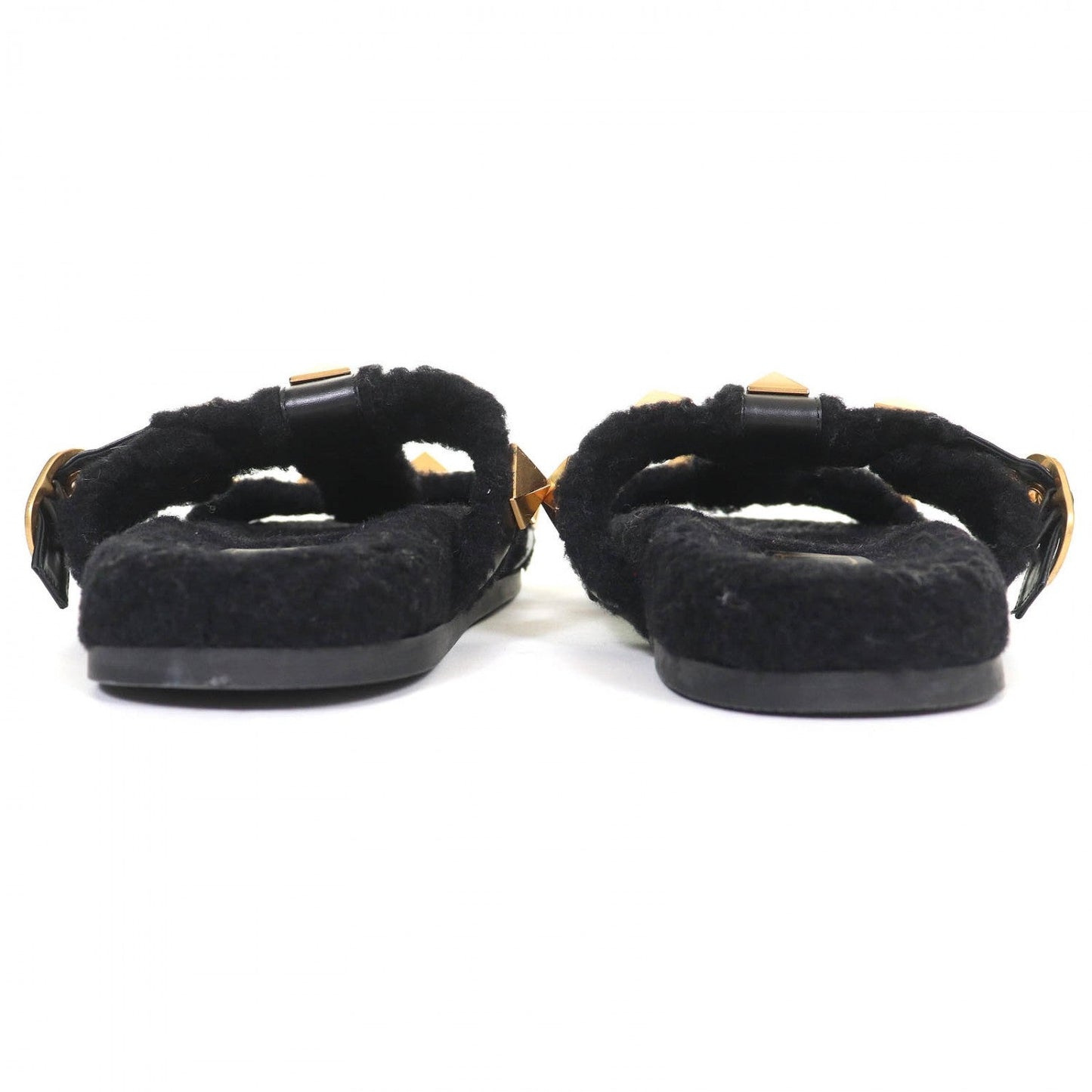 VALENTINO GARAVANI – Sandals – Leather Black – Pierpaolo Piccioli – 2021 – Size 39 – 100% Authentic SA Rank ✨ Excellent Pre-Owned