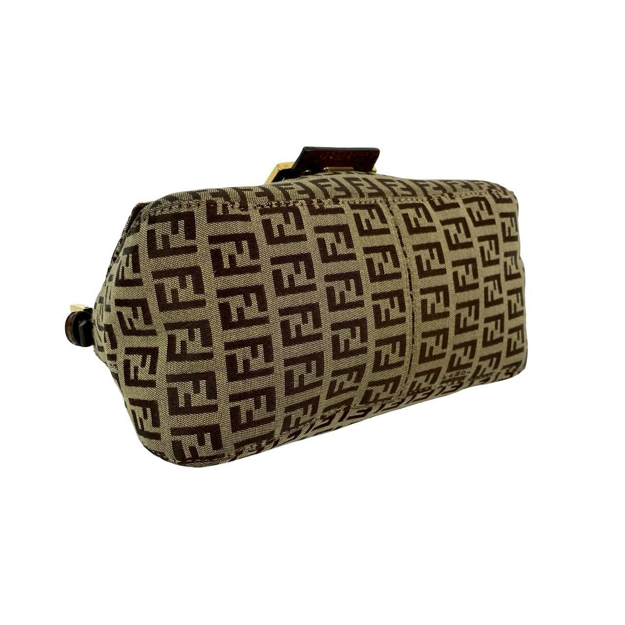 FENDI Mamma Bucket Zucchino FF Pattern by Silvia Venturini Fendi Early 2000s 100% Authentic Pre-Owned ✨