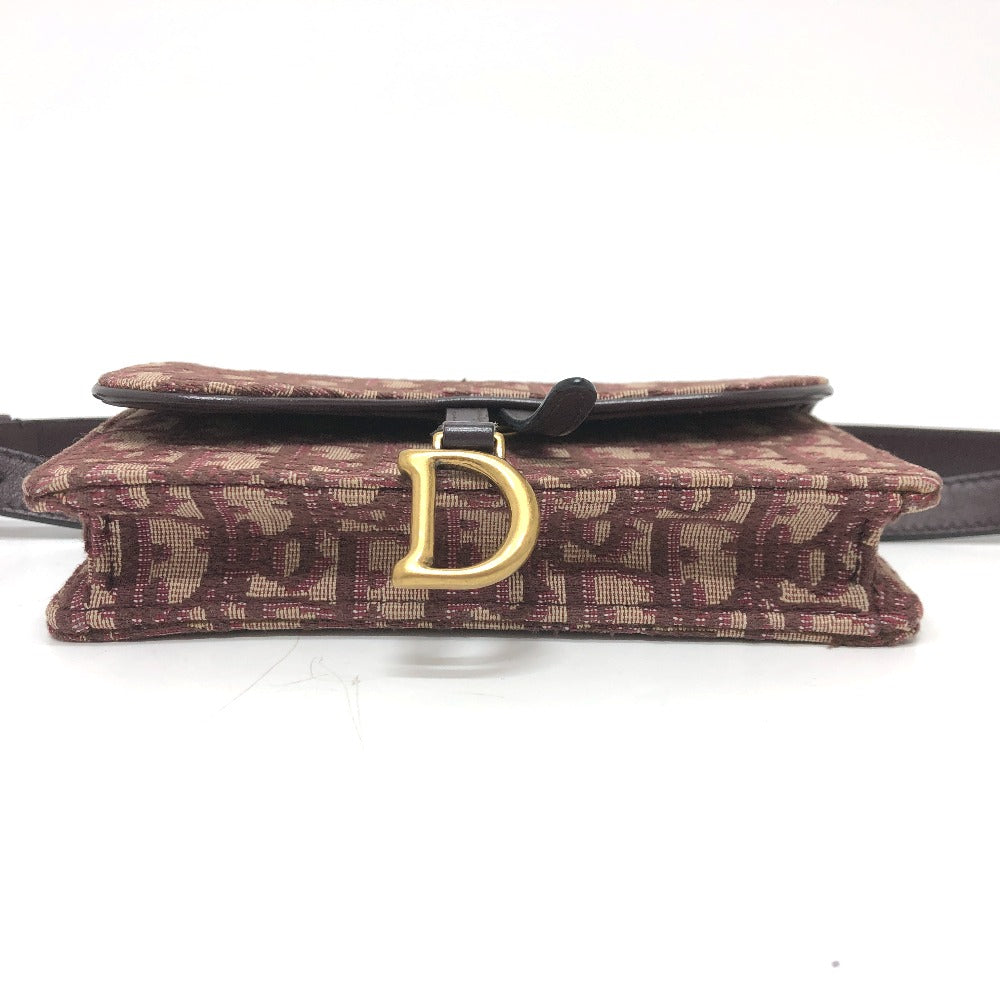 Christian Dior Saddle Belt Pouch by John Galliano Era Early 2000s – 100% Authentic Pre-Owned ✨Very Good Vintage Condition