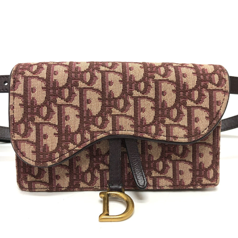Christian Dior Saddle Belt Pouch by John Galliano Era Early 2000s – 100% Authentic Pre-Owned ✨Very Good Vintage Condition