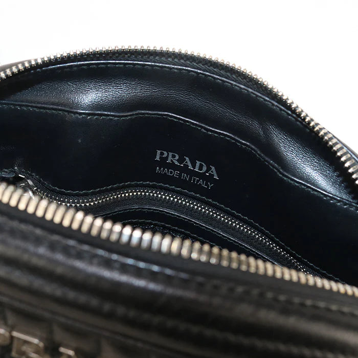 PRADA – Diagram Chain Bag – Miuccia Prada – 2018 – 100% Authentic Pre-Owned
