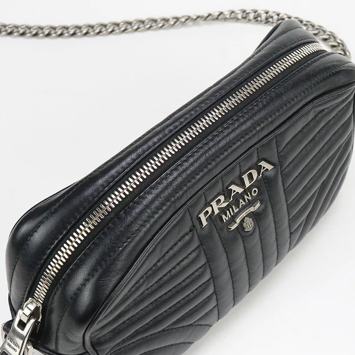 PRADA – Diagram Chain Bag – Miuccia Prada – 2018 – 100% Authentic Pre-Owned