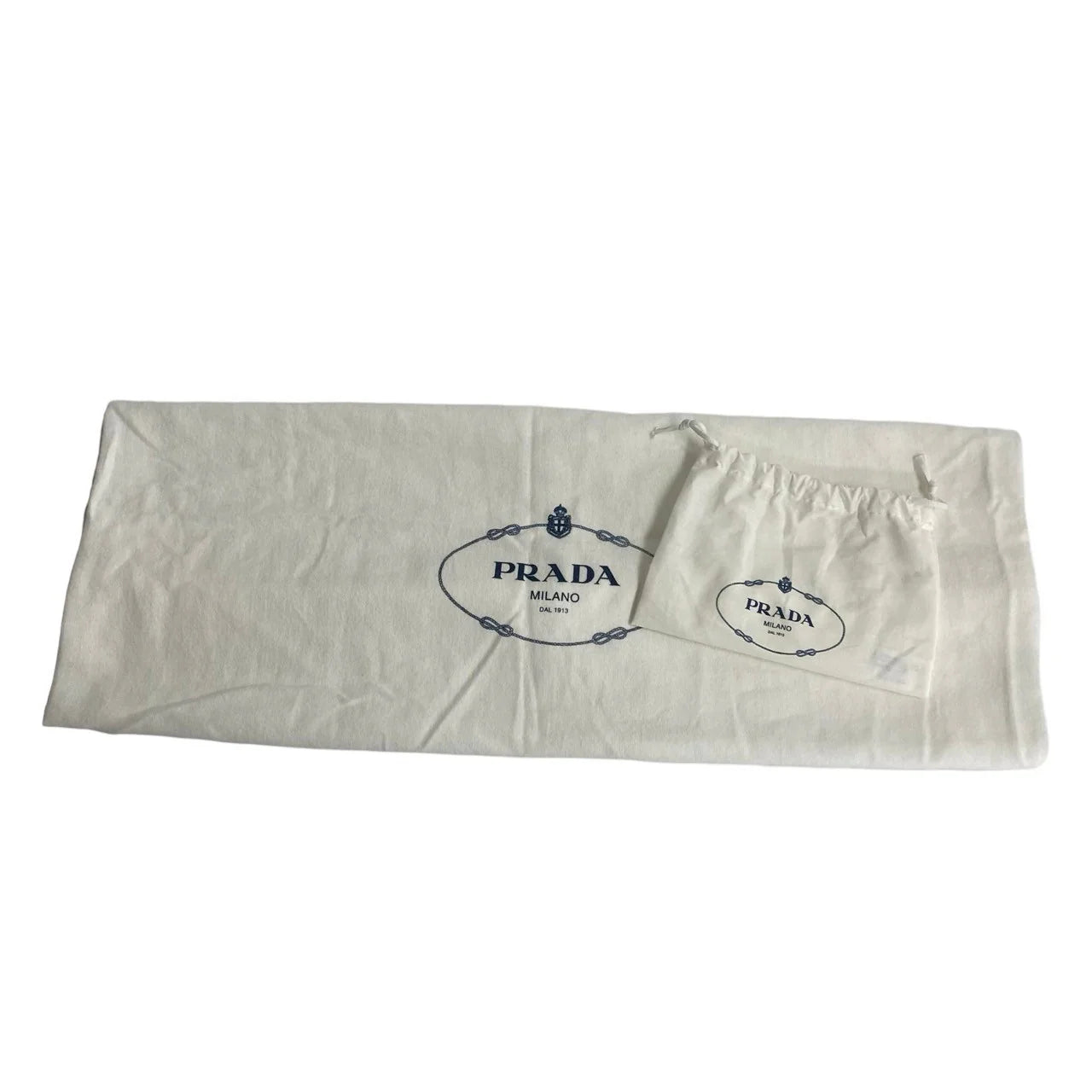 PRADA – Symbol Embroidery Fabric Handbag – Miuccia Prada– 100% Authentic Pre-Owned ✨Excellent, like-ne