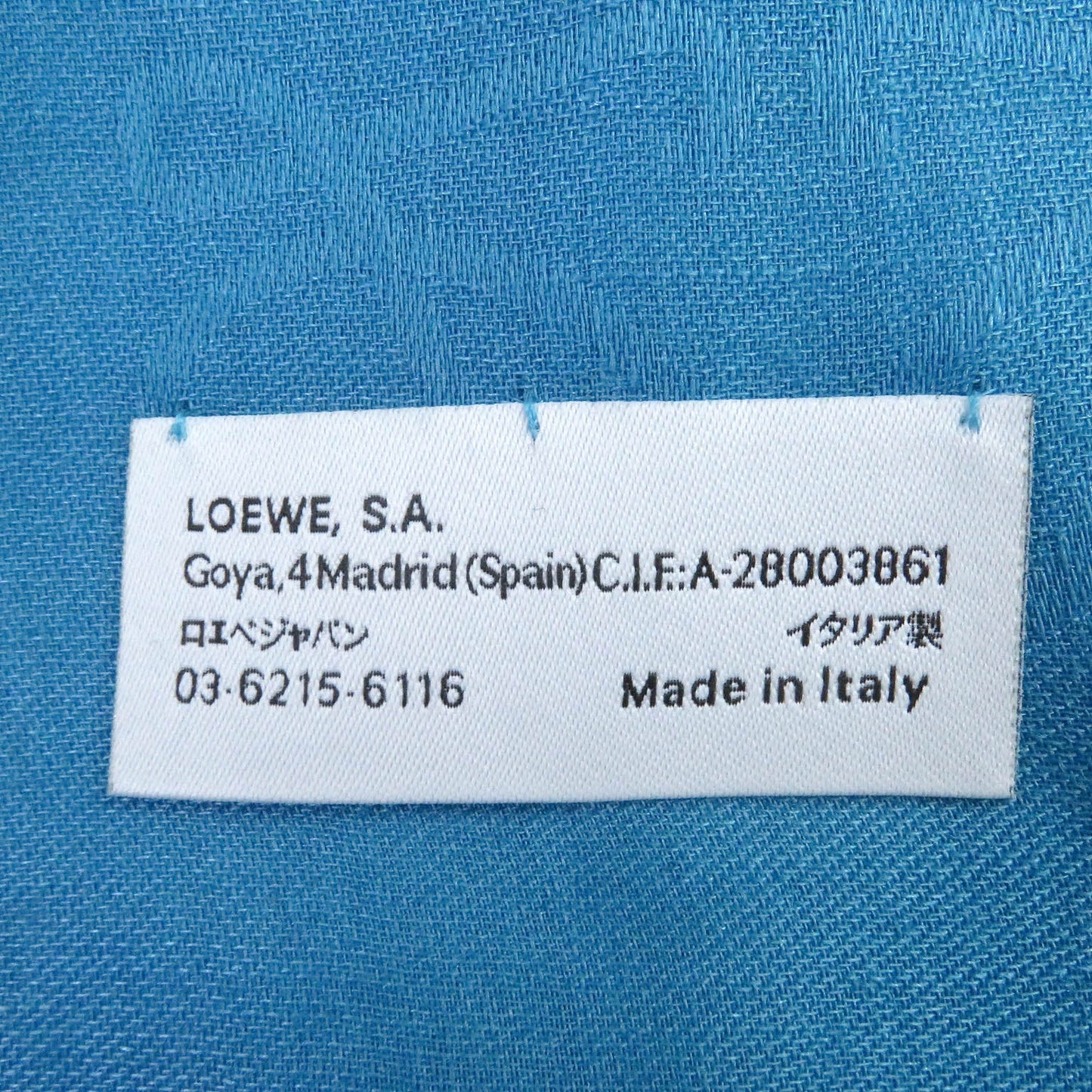 LOEWE – Wool, Silk & Cashmere Shawl – JonathanyAnderson – c. 2020 – 100% is Authentic Pre-Owned SA Rank ✨Near Mint)