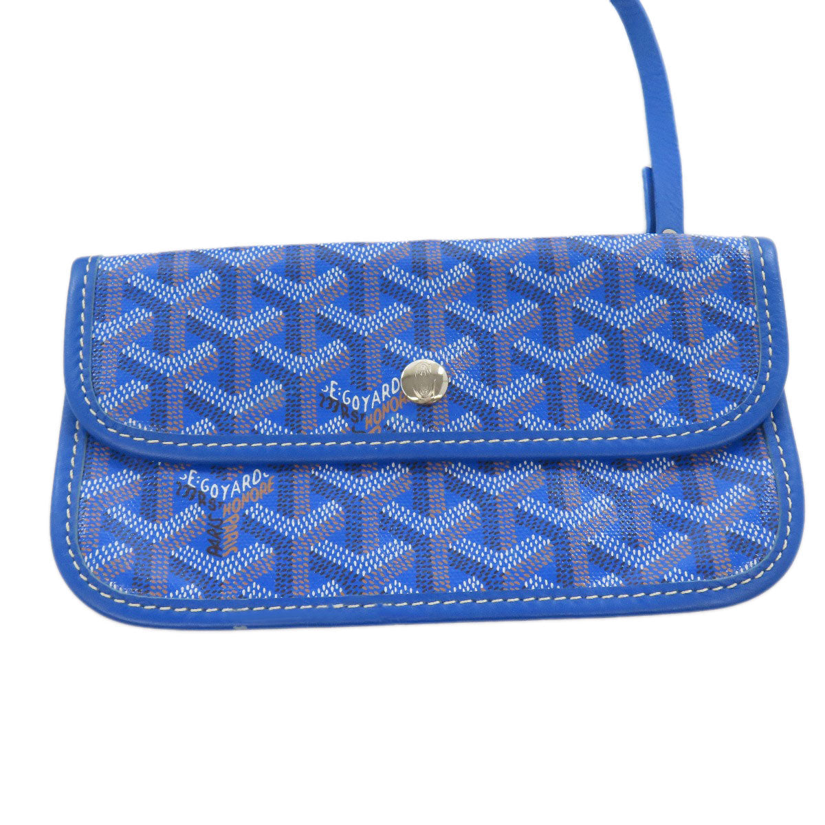 Goyard Saint Louis GM Tote Bag Blue Coated Canvas with Pouch | Circa 2010s | Made in France | ✨Heritage Condition 100% Authentic Pre-Owned