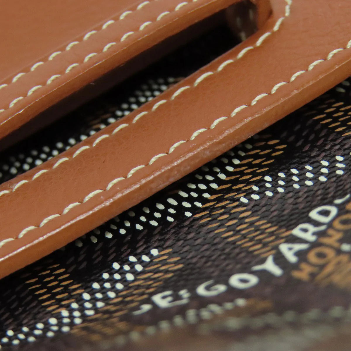 GOYARD – Handbag – Saigon Mini 2WAY – Brown – 100% Authentic ✨Excellent Pre-Owned