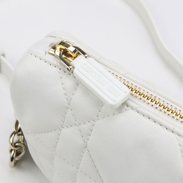 Dior Vibe Micro Hobo 2-Way Quilted Chain Mini Bag – Maria Grazia Chiuri – 2025 – 100% Authentic Pre-Owned ✨Mint / Like New Condition
