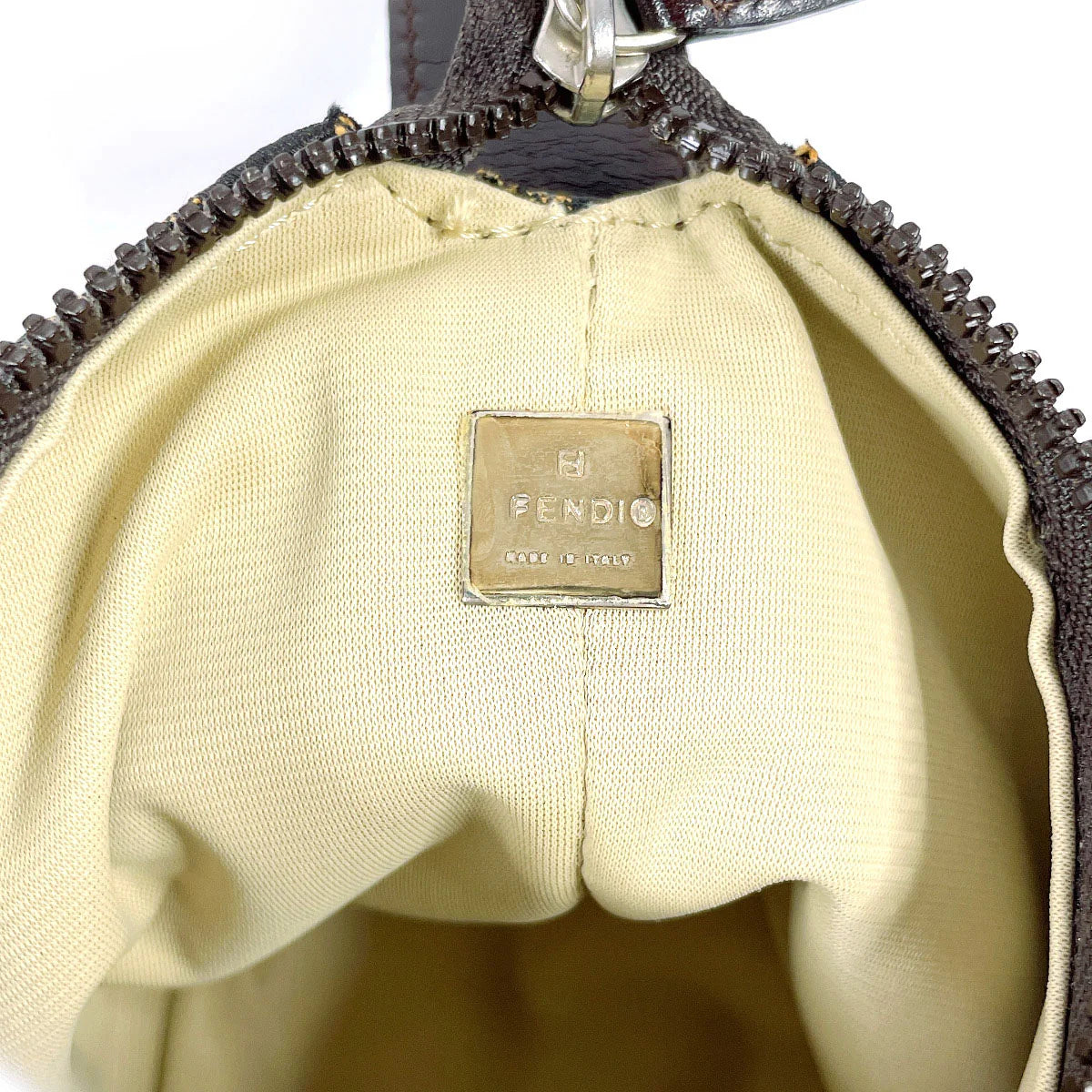 FENDI Zucca Vanity Bag by Silvia Venturini Fendi Circa 1999–2003 – 100% Authentic Pre-Owned Condition – A Rank ✨Very Good
