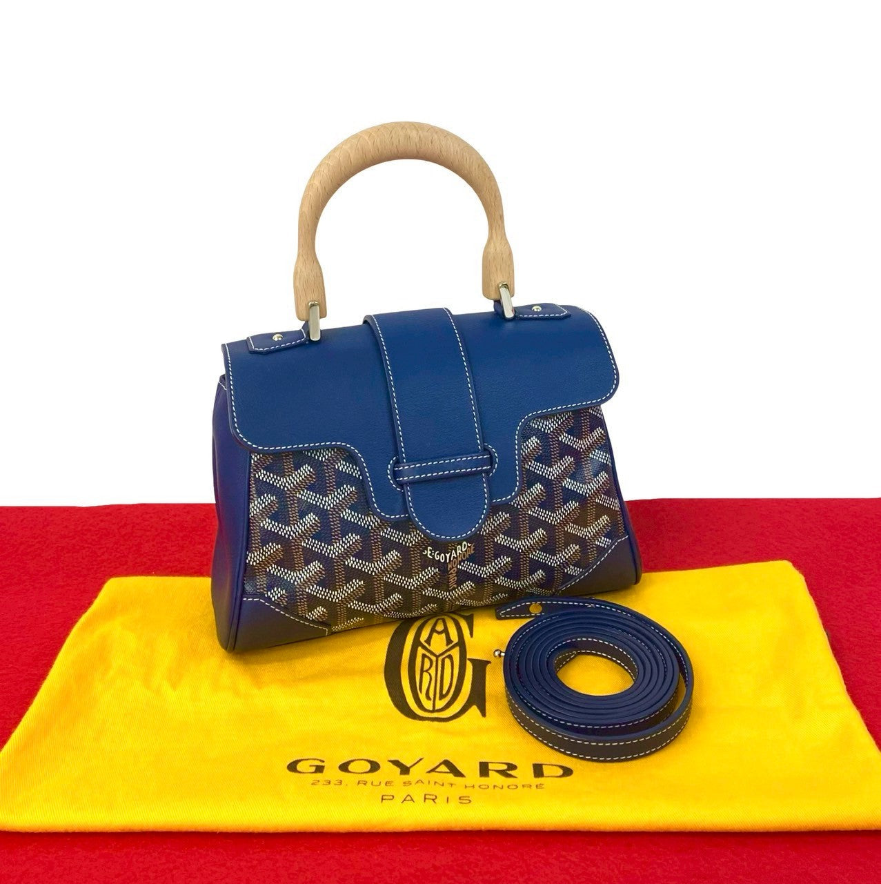 GOYARD – Saigon Mini Shoulder Bag – Maison Goyard – 2019 100% Authentic Pre-Owned
Condition ✨AB Rank Excellent