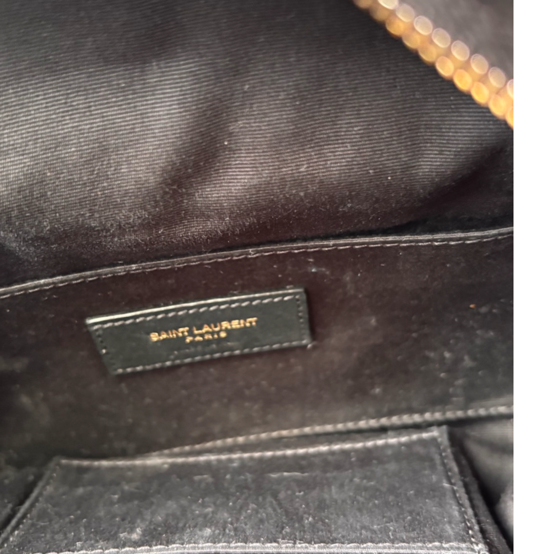 SAINT LAURENT – Cassandre Classic Belt Bag – Anthony Vaccarello 2023– 100% Authentic Pre-Owned ✨AB+ Excellent Pre-Owned