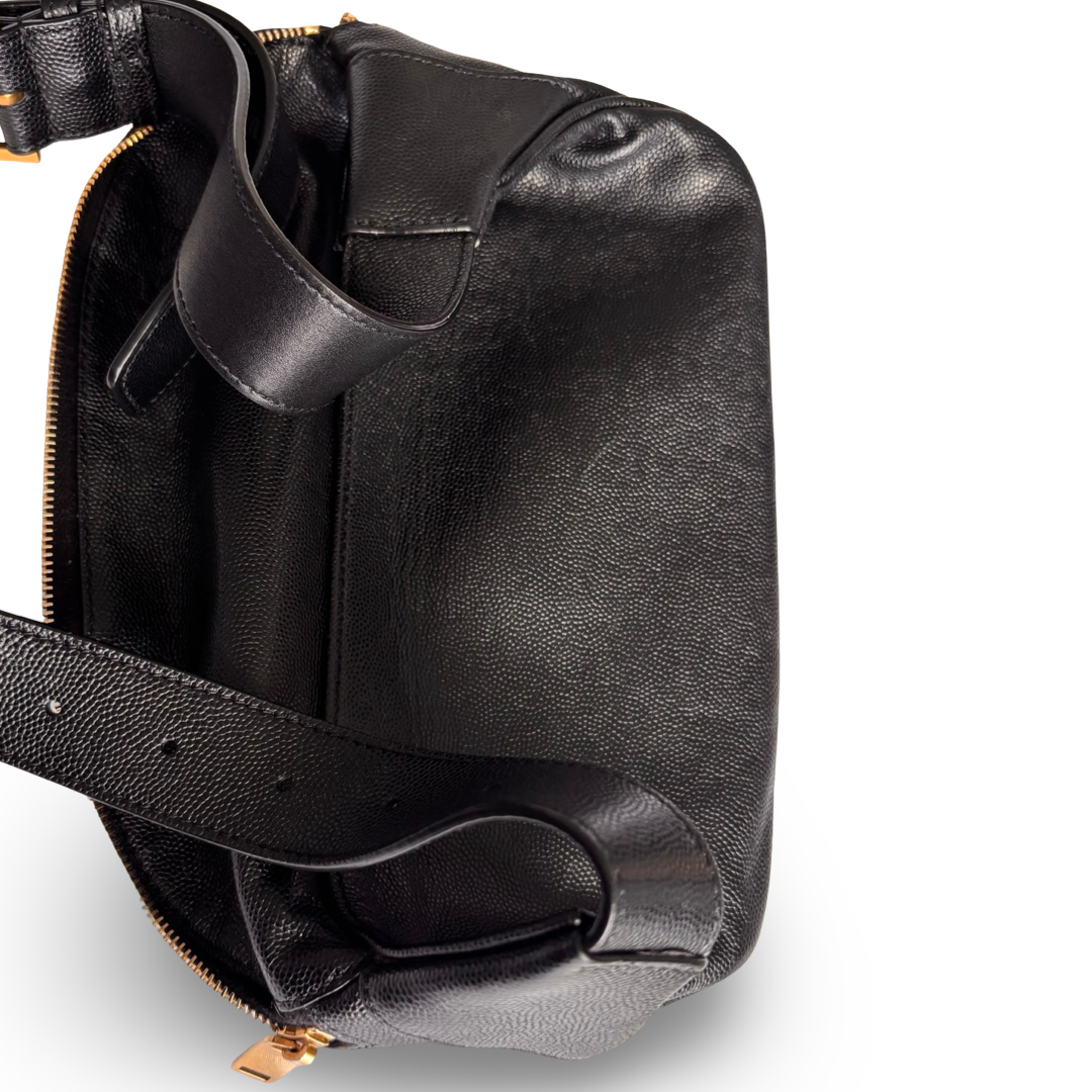 SAINT LAURENT – Cassandre Classic Belt Bag – Anthony Vaccarello 2023– 100% Authentic Pre-Owned ✨AB+ Excellent Pre-Owned