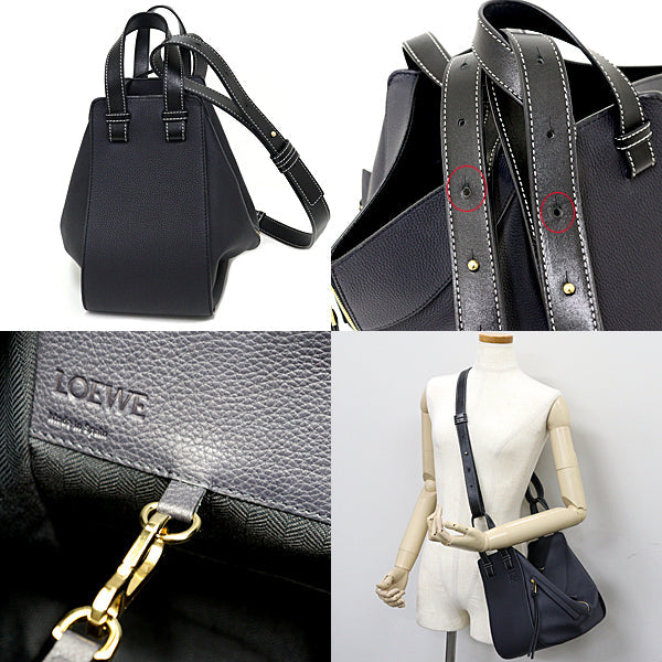 LOEWE Navy Hammock Small 2WAY Navy 100% Authentic Pre-Owned
Designer/Year: Jonathan Anderson β Introduced 2016 Ongoing Collection A Rank β¨ Excellent