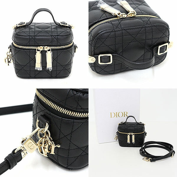 Dior – Lady Dior Micro Vanity – Designer Maria Grazia Chiuri – 2023 – 100% Authentic Pre-Owned✨Like New✨Condition