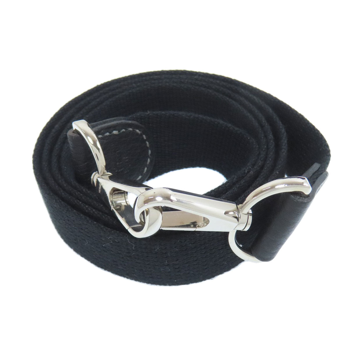 HERMÈS Garden Party TPM – Black Towar Officche Leather – Silver-Tone Metal – 100% Authentic ✨Very Good Condition Pre-Owned