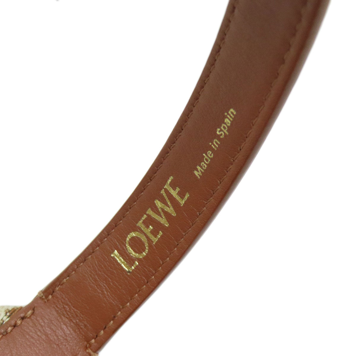 LOEWE Anagram Cuby Handbag – Brown Canvas – 100% Authentic ✨Excellent Pre Owned Condition