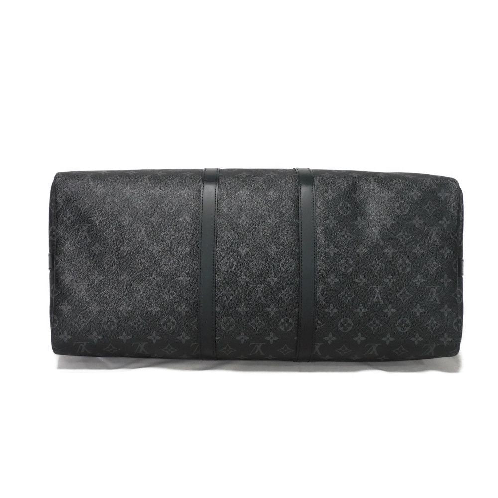 LOUIS VUITTON Keepall Bandoulière 55 Monogram Eclipse Fragment Circle Thunder by Hiroshi Fujiwara 100% Authentic ✨Excellent Pre-owned Condition